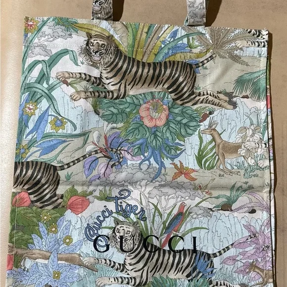 Gucci Bags Gucci Fabric Tote Poshmark
